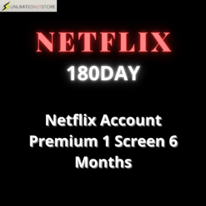 Netflix Account Premium 1 Screen 6 Months