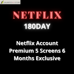 Netflix Account Premium 5 Screens 6 Months Exclusive